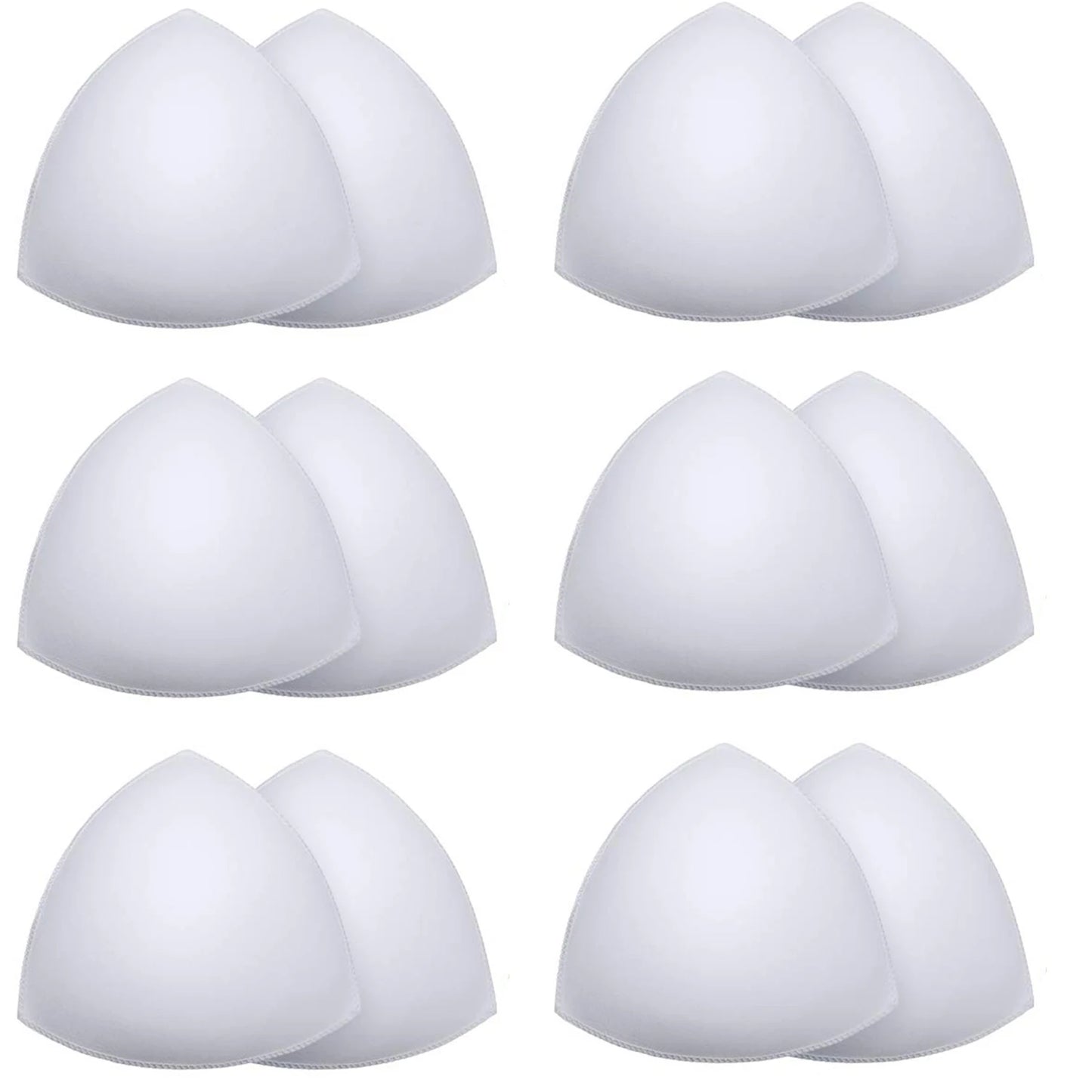 Triangle Sponge Push up Bra Pads Set for Women Invisible Insert Swimsuit Bikini Breast Enhancers Chest Cup Pads Accessories